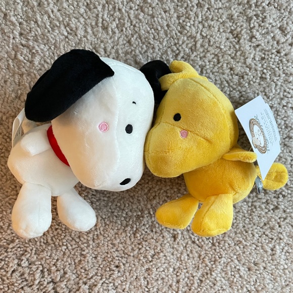Hallmark Better Together Peanuts Snoopy & Woodstock Magnetic Plush NEW Toys - Picture 16 of 17